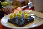 Küken auf French Toast